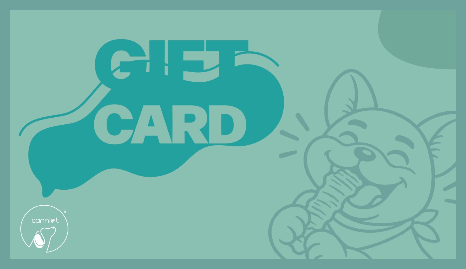 Diseño 2 de tarjeta de regalo Canniet